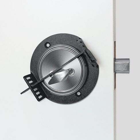 Deadbolt Lockout Device, to Block The Deadbolt Thumb Turn, Lockable Child Proof Safety Dead Bolt Cover Lock, Apartment Extra Temporary Lock, No Drill Security Lock Protection Guard in Kuwait