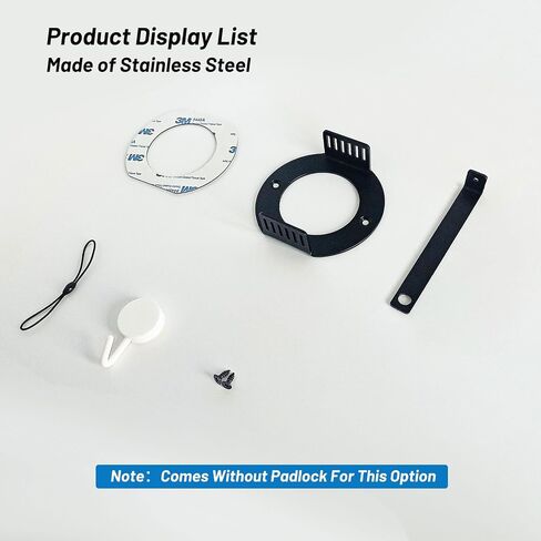 Deadbolt Lockout Device, to Block The Deadbolt Thumb Turn, Lockable Child Proof Safety Dead Bolt Cover Lock, Apartment Extra Temporary Lock, No Drill Security Lock Protection Guard in Kuwait
