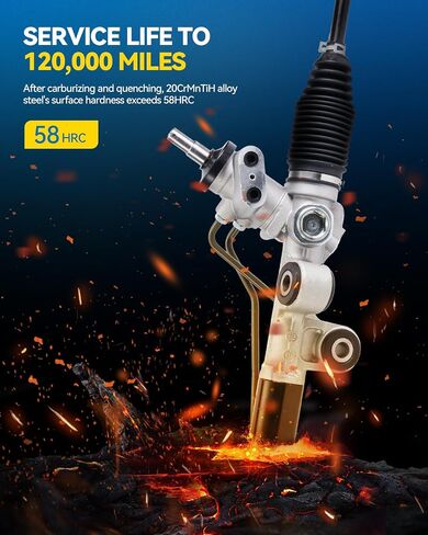 رف التوجيه Philtop Power Teenering and Pinion Assembly متوافق مع 2004-2006 Colorado 3.5L ، 2004-2006 Colorado 2.8L ، 2004-2006 Canyon 3.5L ، 2004-2006 Canyon 2.8L ، 2006 I-280 استبدال 22-1019 ، 15120983 in Kuwait
