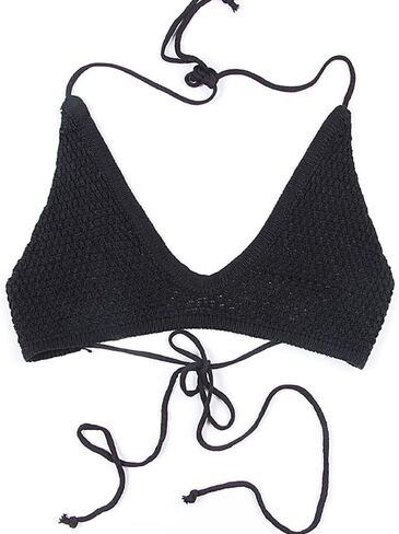 Women's Sexy Backless Slim 2 Piece Swimsuit Beach Bikini Dress Knitted Hollow Out Cover Up Set in Saudi Arabia