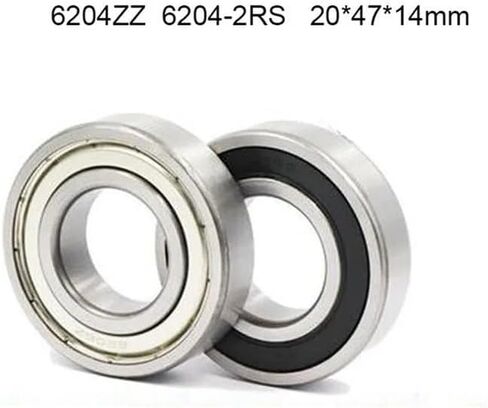 6204Z ZZ RS 2RS 20X47X14MM 6204-2RS GROOVE BALLE BALLING BALLING SNAP SLET SLET ROADINGS (2PCS ، 6204-2RS) in Kuwait