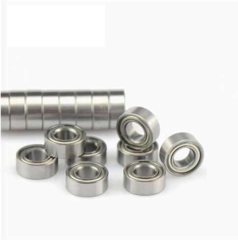 10pcs MR Series MR52ZZ MR63ZZ MR85ZZ MR95ZZ MR128ZZ MR137ZZ تحمل الكرة المعدنية المحمية (MR106ZZ 6X10X3MM) in Kuwait