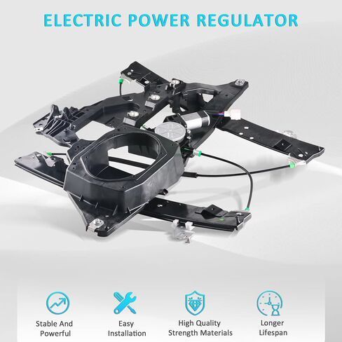 Front Left Driver Side Power Window Regulator with Motor Assembly Compatible for 2003-2006 Ford Expedition Lincoln Navigator, Replacement 741-178 2L1Z7823395AA 6L1Z7823209AA in Saudi Arabia