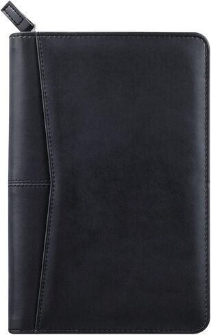Junior Padfolio Portfolio with 5 x 8 Writing Pad, A5 Business Portfolio Binder Folder Organizer Multi-Function Combination Case for Women, Green in Kuwait