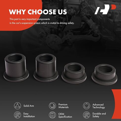 A-Premium A Set of Rack and Pinion Mount Bushing Kit, Compatible with Toyota Tundra 2003-2006, Sequoia 2001-2007 in Saudi Arabia