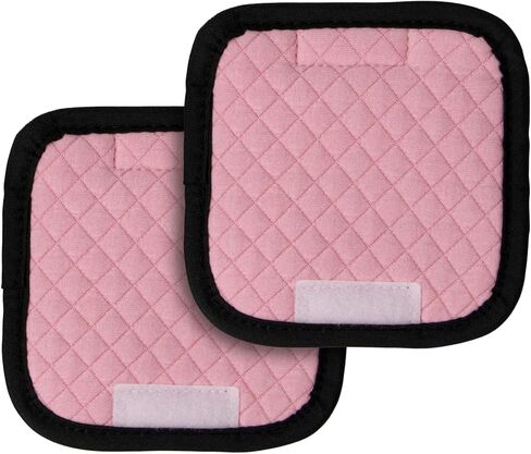 Baby Car Seat Straps Cover, Shoulder Pads for Baby, Baby Car Seat Belt Pads Seat Belt Covers for All Car Seats Pushchair Stroller, 2 Pack - Pink in Saudi Arabia