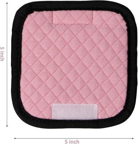 Baby Car Seat Straps Cover, Shoulder Pads for Baby, Baby Car Seat Belt Pads Seat Belt Covers for All Car Seats Pushchair Stroller, 2 Pack - Pink in Saudi Arabia