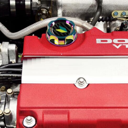 أغطية الخزان المعدلة للسيارة غطاء الوقود Mugen مناسب لـ Honda Cap Cap Civic Fit ارتفاع درجة حرارة عالية من ارتفاع الضغط على ارتفاع ضغط الوقود (الذهب) in Kuwait