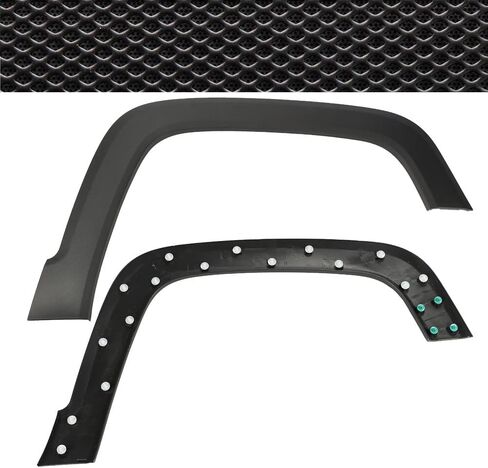Front Left Factory Style Fender Flare Compatible with Jeep Grand Cherokee 2011-2016, Fender Molding Wheel Arch Trim in Saudi Arabia