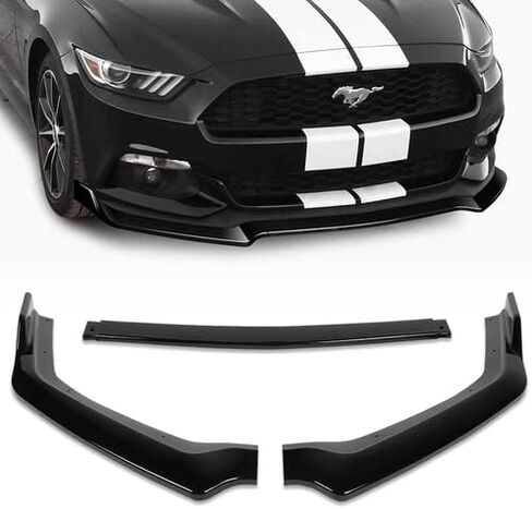 3 قطع على طراز GT على طراز GT MOTHER MOPPER SPOILER SPILITER SPILITER SPILITER SPILITER TRIM PROTECTION TRIM متوافقة مع 2018-2023 FORD MUSTANG ، 2019 2020 2021 2022 (نمط الكربون المطلي) in Saudi Arabia