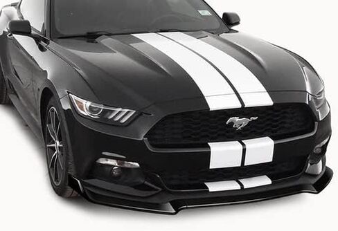 3 قطع على طراز GT على طراز GT MOTHER MOPPER SPOILER SPILITER SPILITER SPILITER SPILITER TRIM PROTECTION TRIM متوافقة مع 2018-2023 FORD MUSTANG ، 2019 2020 2021 2022 (نمط الكربون المطلي) in Saudi Arabia