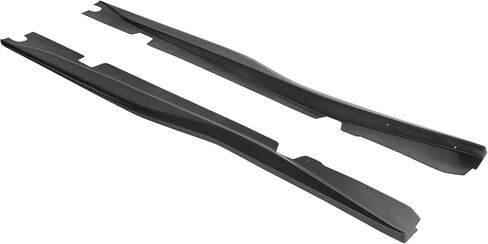 Compatible with/Replacement for Side Skirt Lip, Z06 Style PU Rocker Panel Splitter Black, Fits 2014 2015 2016 2017 2018 2019 Chevrolet Corvette C7 Grand Sport Stingray Coupe Convertible in Saudi Arabia