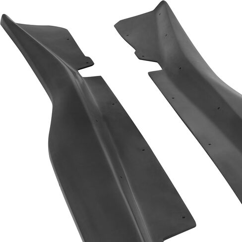 Compatible with/Replacement for Side Skirt Lip, Z06 Style PU Rocker Panel Splitter Black, Fits 2014 2015 2016 2017 2018 2019 Chevrolet Corvette C7 Grand Sport Stingray Coupe Convertible in Saudi Arabia