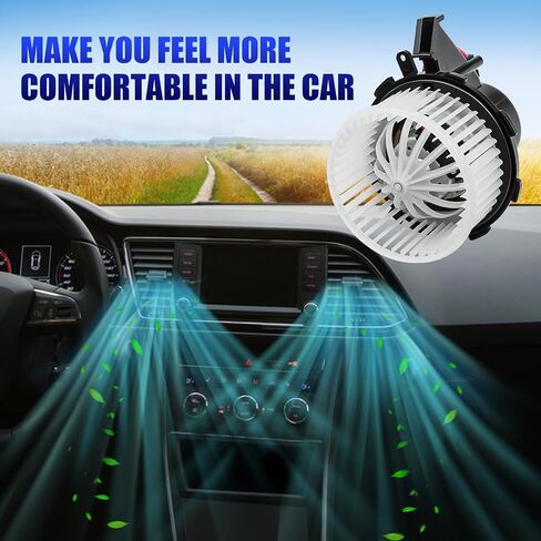 محرك منفاخ AC مع Fan Fits لعام 2009 2010 2011 2012 Audi A4 Q5 A5 S4 S5 ، 2013-2016 Audi Q5 Electric/GAS HVAC Plower محرك يحل محل# 700291 8K1820021C in Saudi Arabia