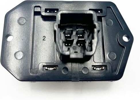 HVAC Blower Motor Resistor Compatible with Dodge RAM 1500 2500 3500 2009-2010 Replacement for RAM 2011-2018 1500 2500 3500 4500 5500 V6 V8 3.0L 3.6L 3.7L 5.7L 6.4L 6.7L Replaces 68048900AA in Saudi Arabia