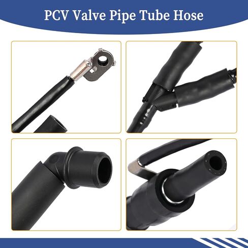 12590632 PCV Valve Pipe Tube Hose 12573108 12562580 Compatible with Chevrolet Camaro 1999-2002 Corvette 1999-2003│Pontiac Firebird 1999-2002 5.7L V8 12561847 in Saudi Arabia