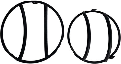 Front Bumper Headlight Guard Trim Protector Round Iron Headlight Guard Replacement Kit Fit 1997-2006 for wrangler tj in Saudi Arabia