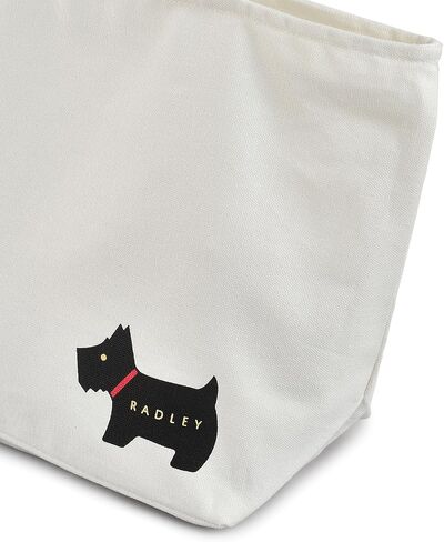 RADLEY London Dna Women's Fabric Small Ziptop Crook, Chalk in Saudi Arabia