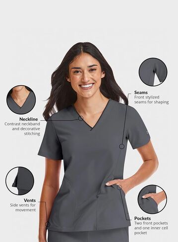 Maevn Matrix Dipulse Contrast Women’s Top-top top in Kuwait
