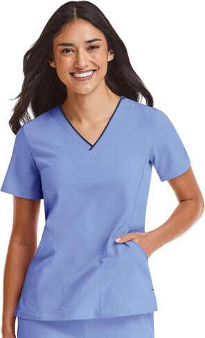 Maevn Matrix Dipulse Contrast Women’s Top-top top in Kuwait