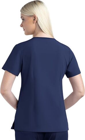Maevn Matrix Impulse Women’s Contrast V-Neck Top in Saudi Arabia