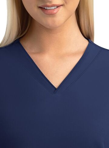 Maevn Matrix Impulse Women’s Contrast V-Neck Top in Saudi Arabia