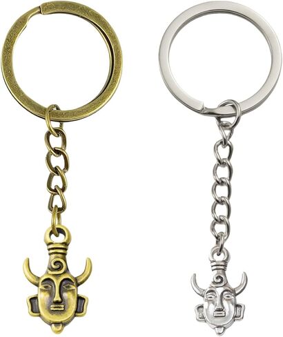 5upernatural Dean’s Keychain,Dean Winchester Inspired Amulet Protection,Anti-Possession Symbol,Gun Keychain in Saudi Arabia