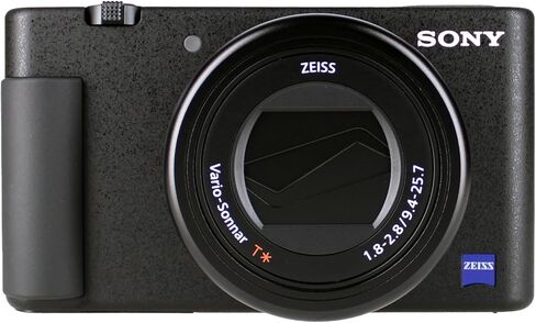 Sony ZV-1 Digital Camera White (DCZV1/W), 64GB Memory Card, Photo Software, NP-BX1, Card Reader, LED Light, HDMI Cable, Deluxe Soft Bag, Charger, Flex Tripod, and More in Saudi Arabia