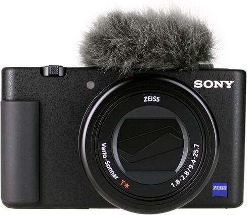 Sony ZV-1 Digital Camera White (DCZV1/W), 64GB Memory Card, Photo Software, NP-BX1, Card Reader, LED Light, HDMI Cable, Deluxe Soft Bag, Charger, Flex Tripod, and More in Saudi Arabia