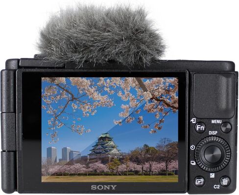 Sony ZV-1 Digital Camera White (DCZV1/W), 64GB Memory Card, Photo Software, NP-BX1, Card Reader, LED Light, HDMI Cable, Deluxe Soft Bag, Charger, Flex Tripod, and More in Saudi Arabia