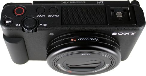 Sony ZV-1 Digital Camera White (DCZV1/W), 64GB Memory Card, Photo Software, NP-BX1, Card Reader, LED Light, HDMI Cable, Deluxe Soft Bag, Charger, Flex Tripod, and More in Saudi Arabia
