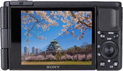 Sony ZV-1 Digital Camera White (DCZV1/W), 64GB Memory Card, Photo Software, NP-BX1, Card Reader, LED Light, HDMI Cable, Deluxe Soft Bag, Charger, Flex Tripod, and More in Saudi Arabia