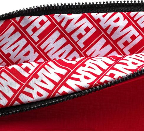 Loungefly Marvel Logo Fanny Pack RED One Size in Saudi Arabia