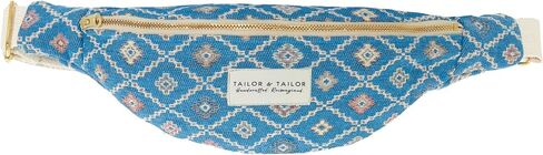 Tailor & Tailor Ethnic Pattern Waist Bag - Adjustable Belt, Lightweight Fabric, Multipurpose Fanny Pack, Western Style Belt Bag (Vintage Mustard Yellow) in Saudi Arabia