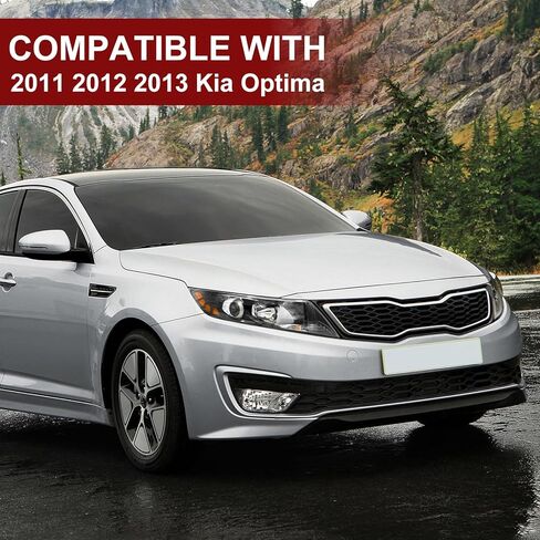 مجموعة الأمامي المتوافقة مع 2011 2013 2013 Kia Optima Halogen مع سائق استبدال المصابيح وجانب الراكب in Kuwait