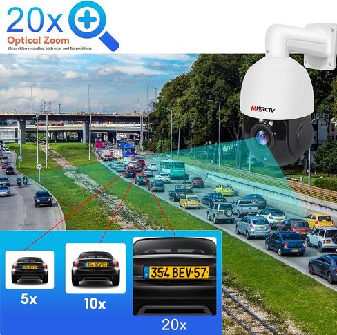 4K 2.7-13.5mm Lens 8MP Audio 5x Zoom POE IP CCTV Bullet Security Camera,Support NVR&Blue Iris Zoom,AI Human Detection,Smart Dual Light Color Night Vision,NOT SUPPORT MicroSD AND Call Phone Zoom in Saudi Arabia