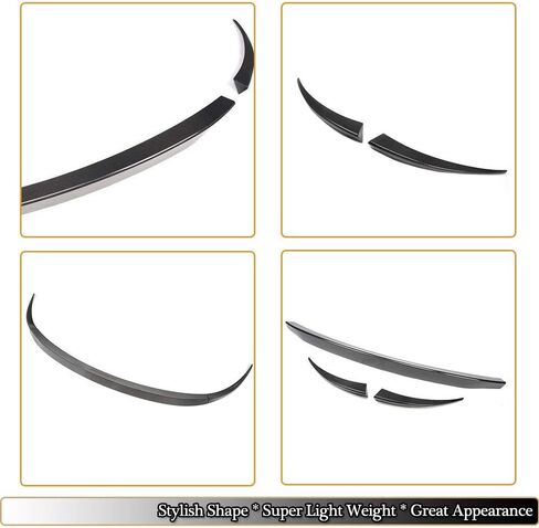 McArcar Kit Carbon Carbon Carbon Trunk Spoiler Fits for Porsche Macan SUV 4Door 2014-2019 Outlet Outlet CF Middle Winding Wing Lip in Saudi Arabia