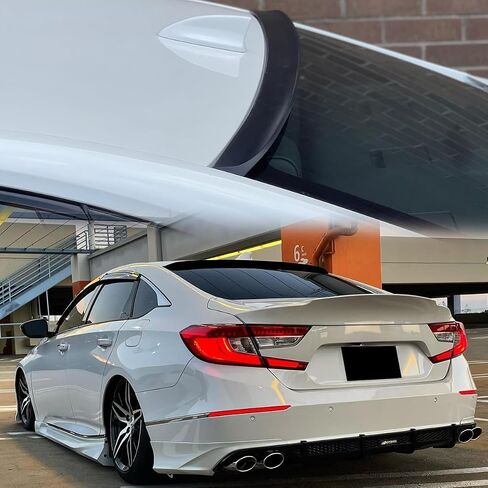 SpoilerKing Rear Window Roof Spoiler Visor (284R) Compatible with Honda Accord 2018-2022 4 Door Sedan in Saudi Arabia