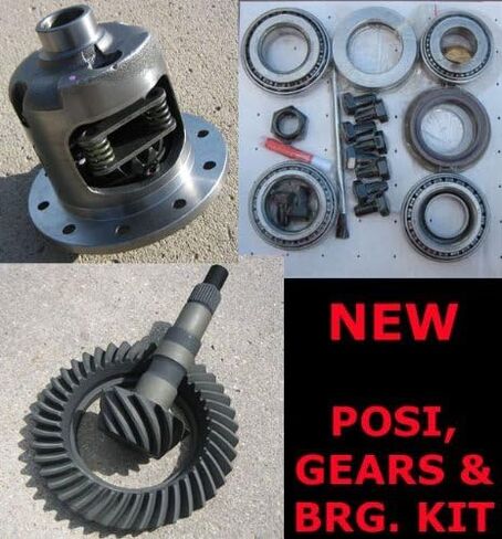 GM CHEVY 8.875 "12 -Bolt Truck Rearend Posi - 30 spline ، Gear ، Bearing Kit Package - 3.73 نسبة in Saudi Arabia