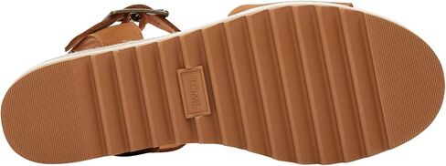 TOMS Women's Diana Espadrille Wedge Sandal, Champagne Metallic, 12 in Kuwait