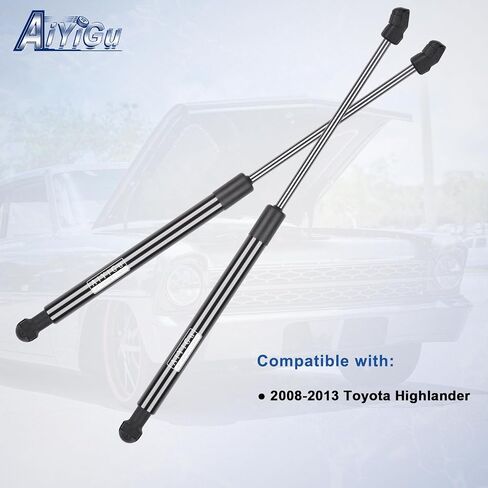 6264 الصدمات الزجاجية الخلفية ، الدعامات الدعامات تدعم الينابيع الغاز المتوافقة مع 2008-2013 Toyota Highlander ، استبدال PM1080 SG329062 ، حزمة من 2 PCS in Saudi Arabia