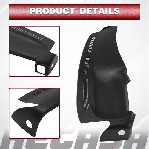 غطاء لوحة داش Hecasa مقولبة غلاف Dark Gray Dashboard متوافق مع 1999-2007 Chevrolet Silverado GMC Sierra in Saudi Arabia