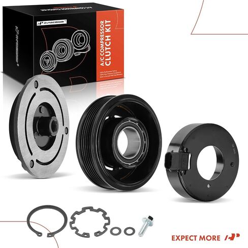 A-Premium Air Complementer AC مجموعة ضاغط القابض المتوافقة مع شيفروليه كامارو 2010-2015 3.6L in Saudi Arabia