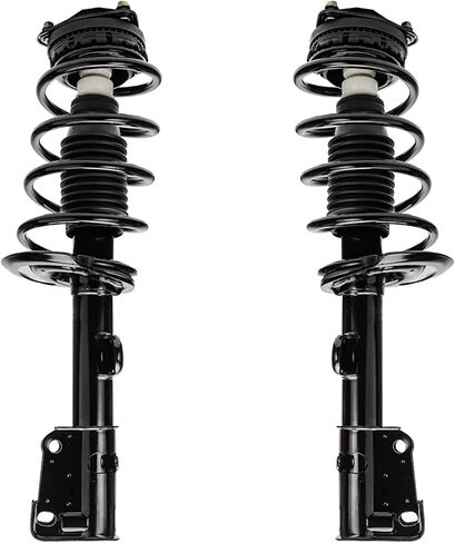 Detroit Axle-Struts Struts Struts Front 68-16 كرايسلر تاون آند كونتري ، 08-19 دودج جراند كارافان ، 2 دعامات وملف الربيع 2 قضبان التثبيت 2 قضبان التعادل الخارج in Kuwait