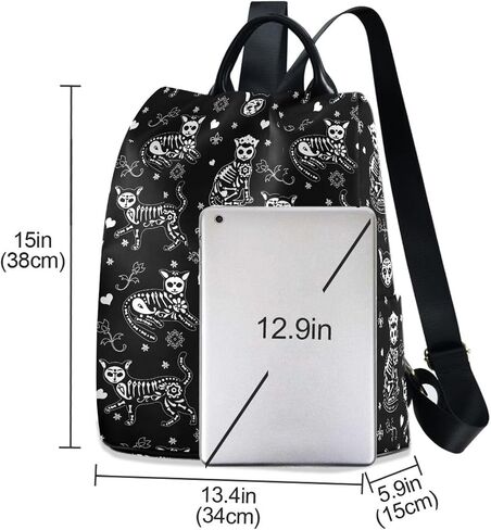 Dreamcatcher Print Travel Backpack for Women, Small Lightweight Anti Theft Backpack Purse Casual Daypack for Commute Daily in Saudi Arabia