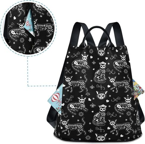 Dreamcatcher Print Travel Backpack for Women, Small Lightweight Anti Theft Backpack Purse Casual Daypack for Commute Daily in Saudi Arabia