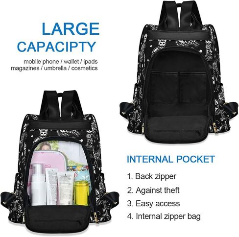 Dreamcatcher Print Travel Backpack for Women, Small Lightweight Anti Theft Backpack Purse Casual Daypack for Commute Daily in Saudi Arabia