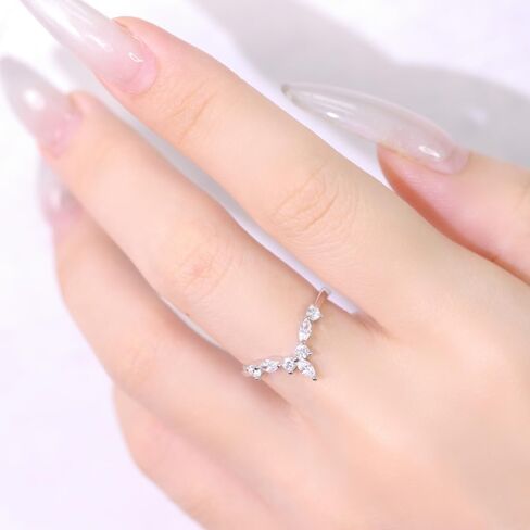 4CT خواتم إشراك القلب للنساء وعد بحلقات لها 5A CZ CHIPIC ZIRIN in Kuwait