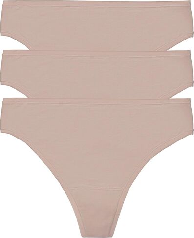 Natori Women's Bliss Bare Cotton Thong 3-Pack 771346MP in Kuwait
