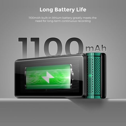 136GB Digital Voice Recorder with Playback, Innioasis R1 Full Touchscreen Voice Recorder with AI Intelligent Transcription and Bluetooth, Voice Activated Sound Audio Recorder Device with Mic (Silver) in Kuwait